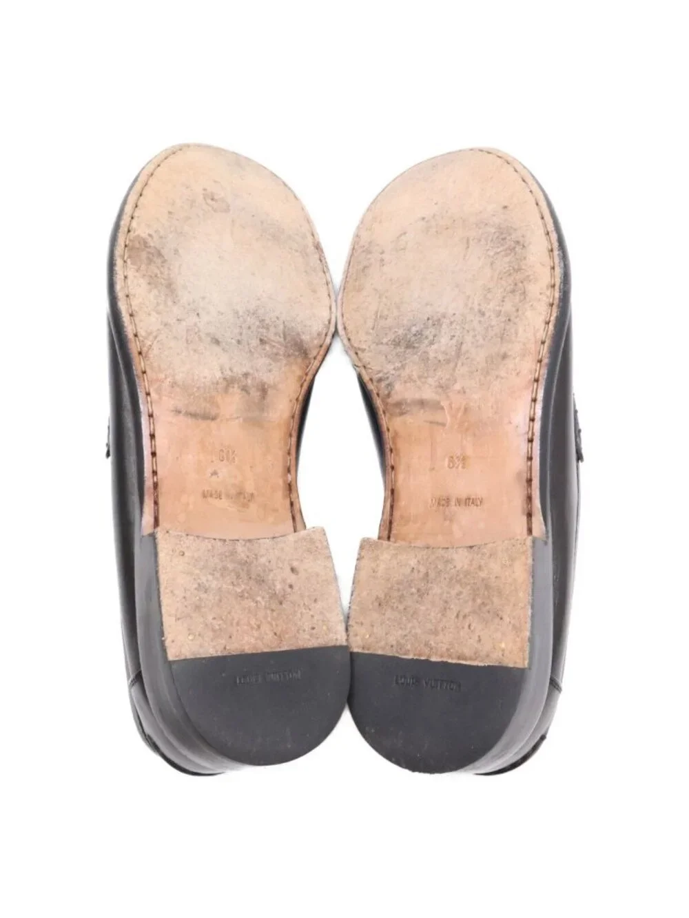 Louis Vuitton Leather Loafers